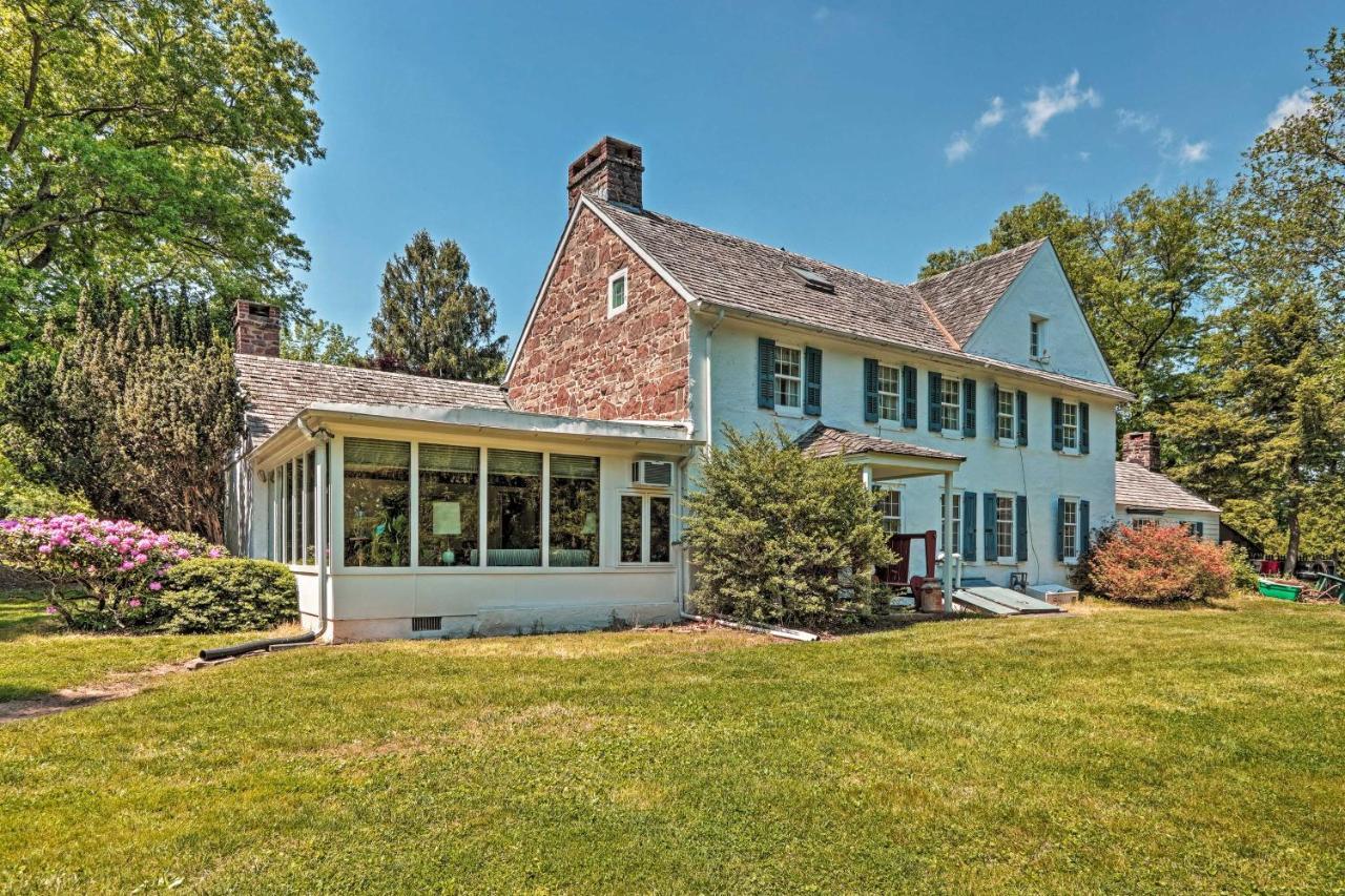 Morgan Hughes Homestead With Game Room And Pool! Lansdale Ngoại thất bức ảnh